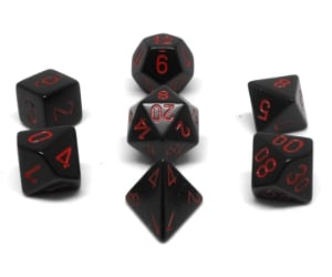 CHX25418 Black/Red Polyhedral Opaque image 0